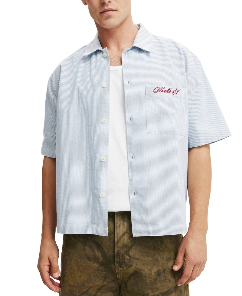 Cotton On Men's Ventura Short-Sleeve Shirt