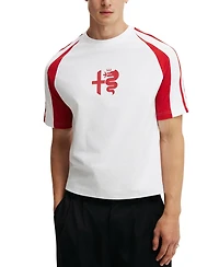 Cotton On Men's Cropped Modern-Fit Alfa Romeo T-Shirt