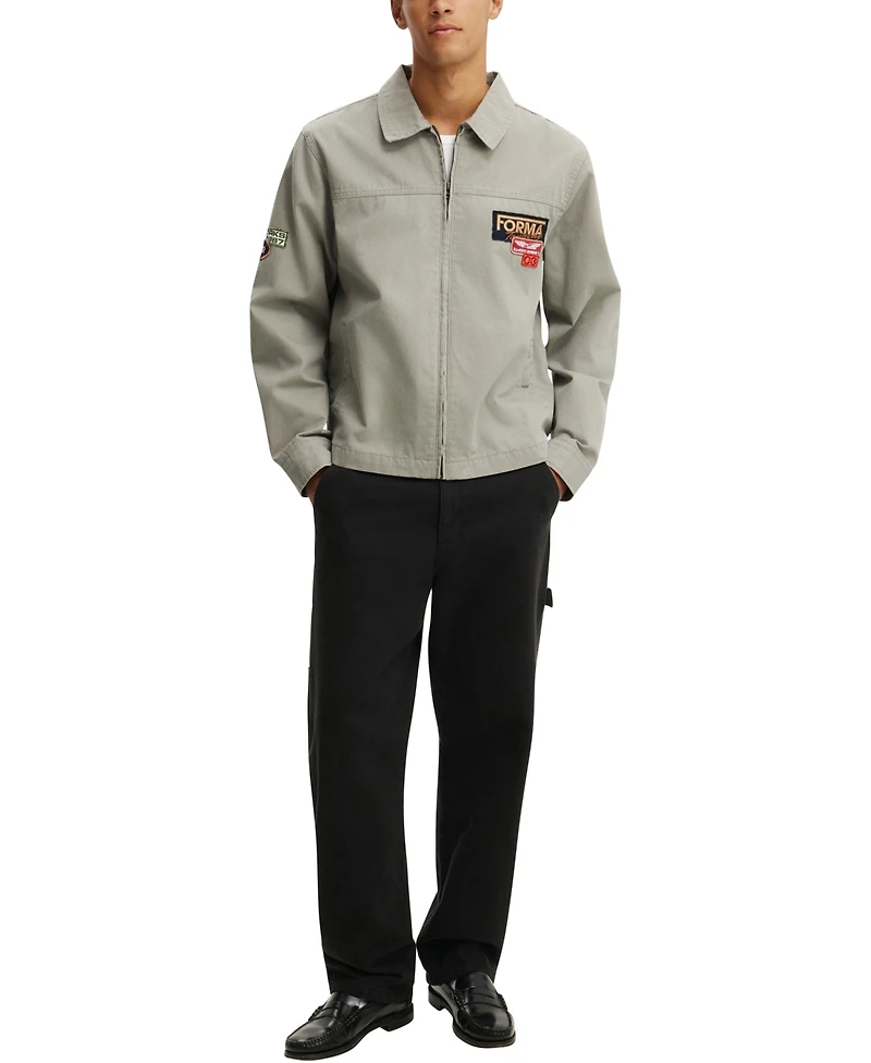 Cotton On Men's Garage Long-Sleeve Jacket