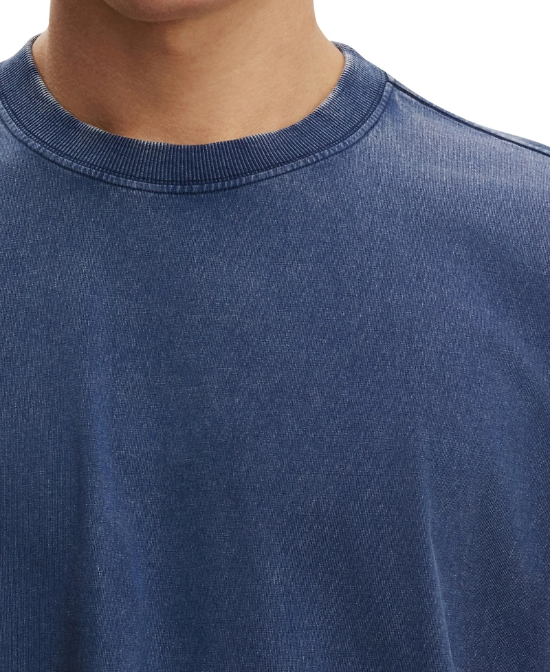 Cotton On Men's Cropped Modern-Fit Short-Sleeve T-Shirts