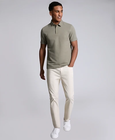 Kenneth Cole Men's Cotton-Blend Classic-Fit Polo Shirt