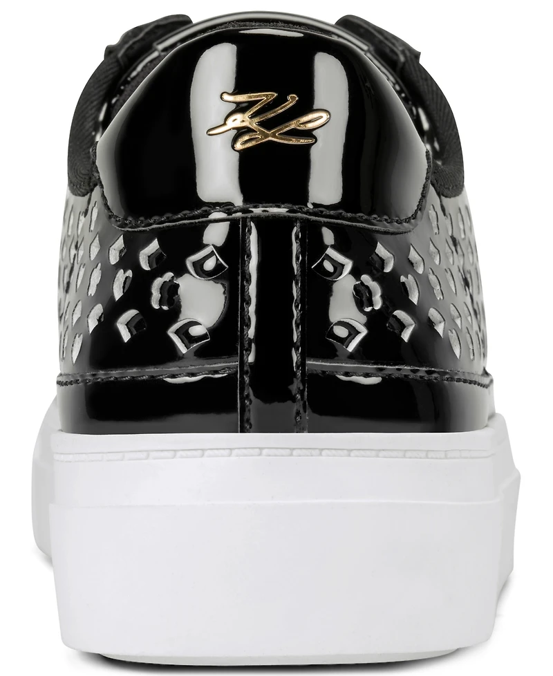 Karl Lagerfeld Paris Women's Caswell Lace-Up Platform Sneakers
