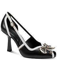Karl Lagerfeld Paris Women's Lacey High Dress Sandals