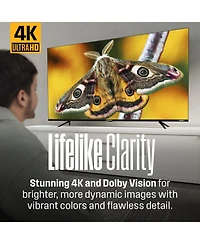 Westinghouse 65" 4K Uhd Xumo Smart Tv with HDR10, Dolby Vision, Voice Remote, Wi-Fi, Apple HomeKit