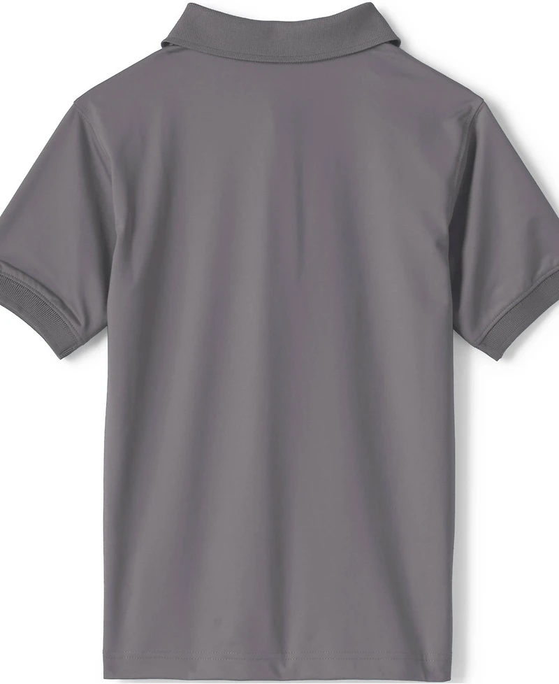 Lands' End Girls Short Sleeve Rapid Dry Polo Shirt