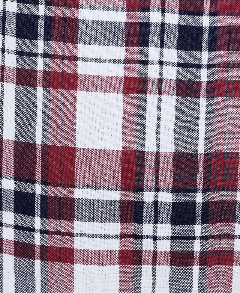 Lands' End Men's Long Sleeve Madras Shirt