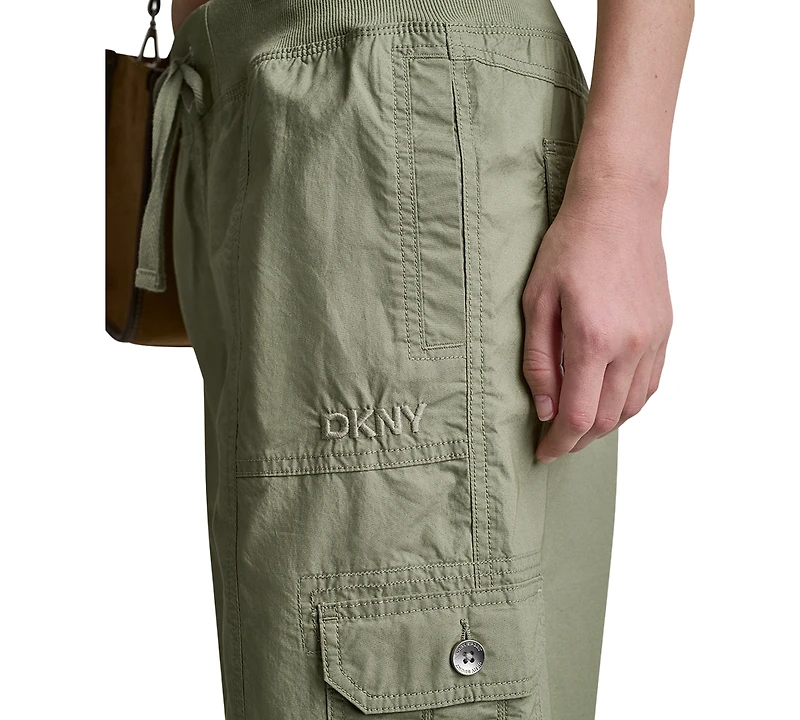 Dkny Sport Women's High-Rise Straight-Leg Pants