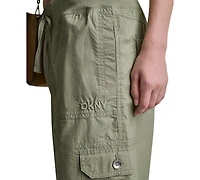 Dkny Sport Women's High-Rise Straight-Leg Pants
