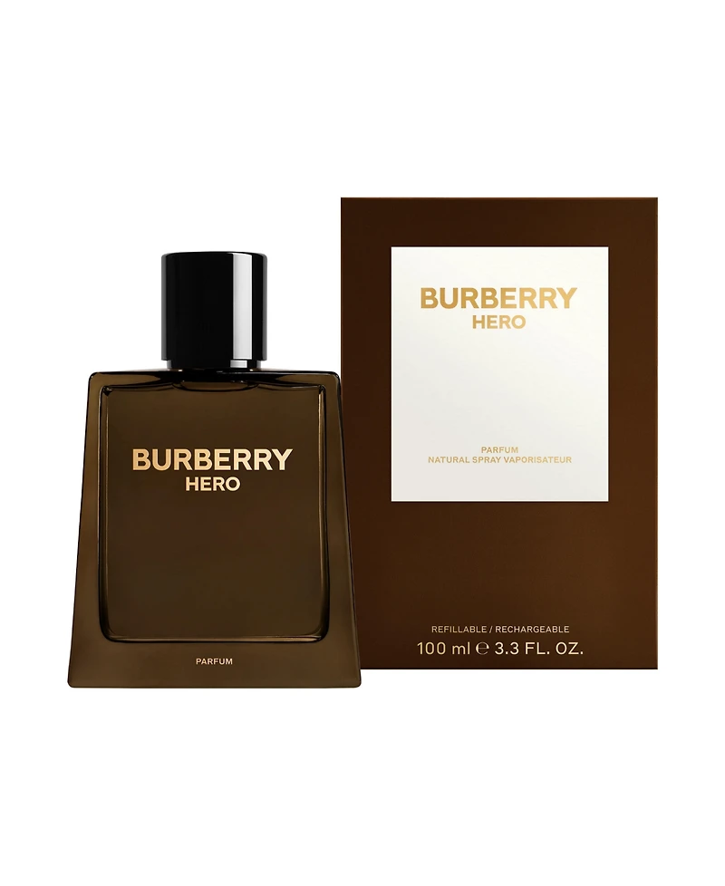 Burberry Men's Hero Parfum Spray, 3.3 oz.