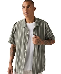 Levis Premium Men's Short-Sleeve Knit Camp Shirt