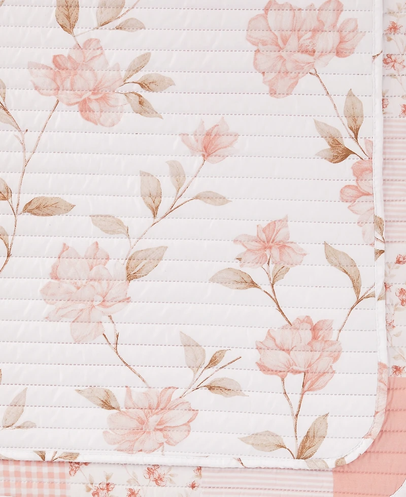 Chelsea Loft Pinsonic Patchwork Reversible -Pc. Quilt Set