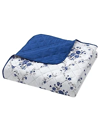Chelsea Loft Pinsonic Floral Reversible 3-Pc. Quilt Set, King
