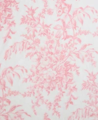 Laura Ashley Bedford Printed Plush Reversible Throw, 70" x 50"