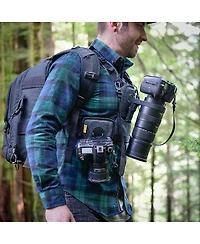 Cotton Carrier G3 Harness for 2x Dslr Camera with Attached Lenses