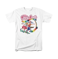 Logovision Men's Candy Land to The Castle T Shirt