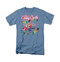 Logovision Men's Candy Land to The Castle T Shirt
