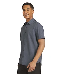 dkny Men's declan printed button-up shirt