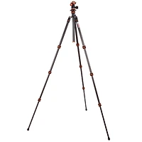 3 Legged Thing Punks Billy 2.0 Carbon Fibre Travel-Friendly Tripod - Compact and Adjustable Camera Tripod with Three Detachable Legs