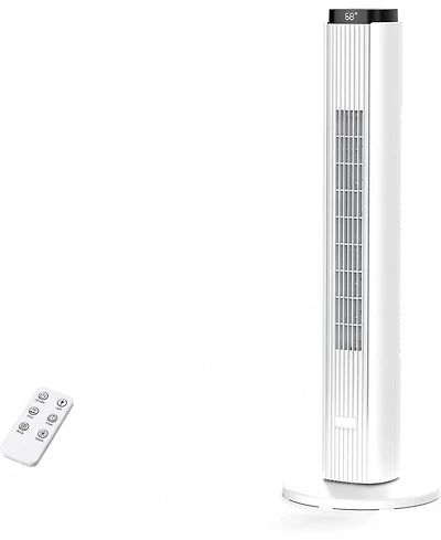 Antarctic Star 42-Inch Smart Tower Fan, App Control, Washable Grille and 12 Speeds