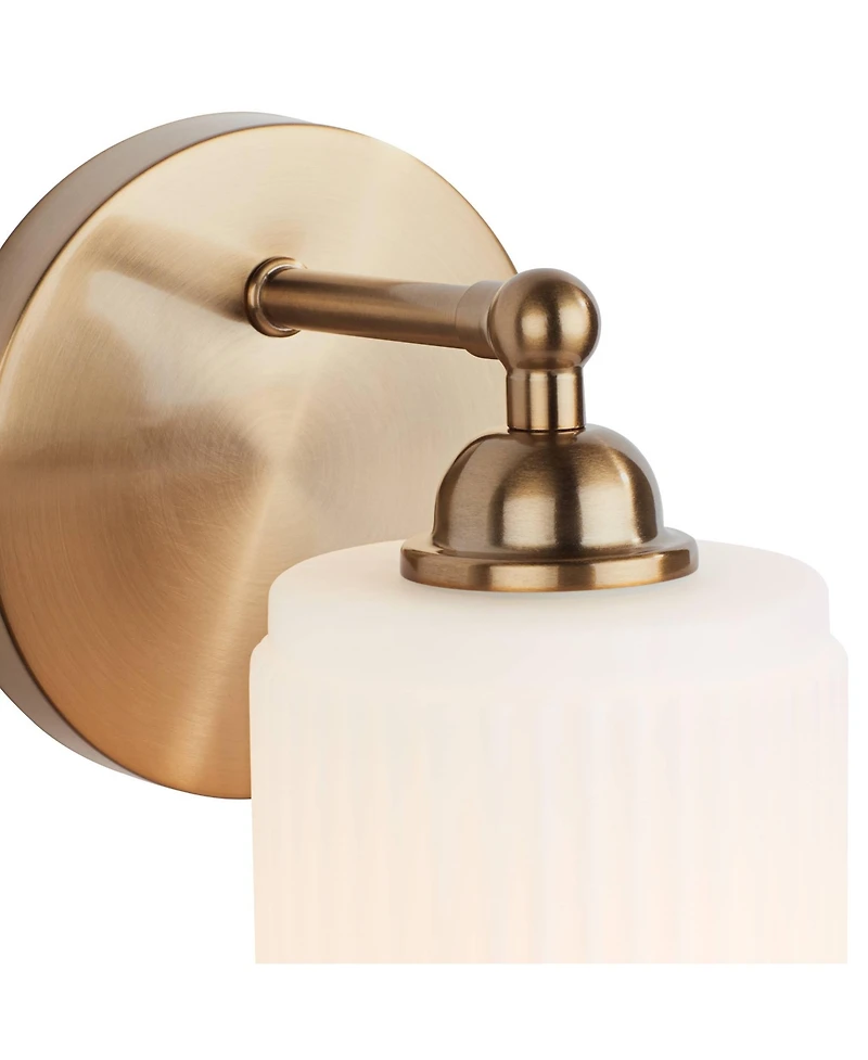 Possini Euro Design 360 Lighting David 9 1/2" High Glass Sconces Set of 2