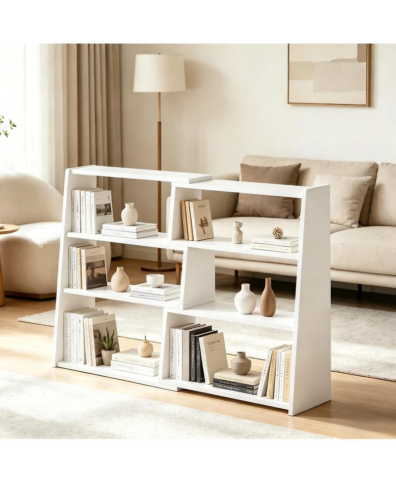 Yigii Extendable Modular Cube Bookshelf -Storage for Small Spaces