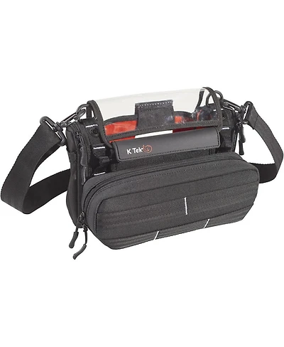 K-Tek Stingray MixPro Bag with Kickstand for Sound Devices MixPre-3/MixPre-6, Tascam Dr-70D/Dr-701D, Zoom F4/F8 Recorders