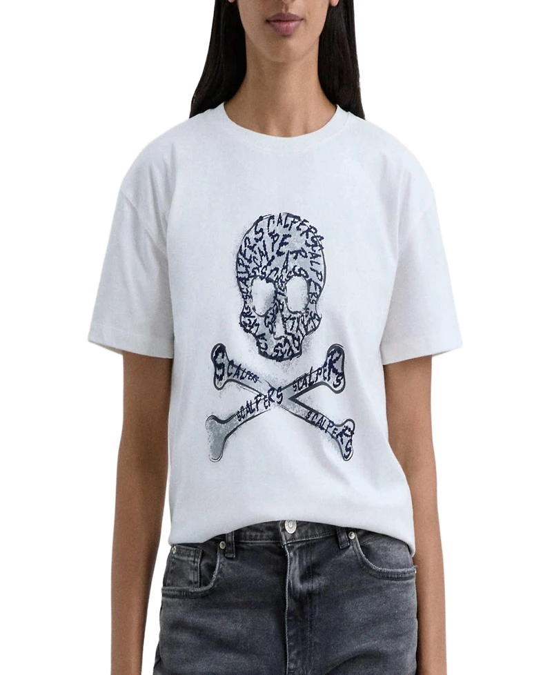 Scalpers Women's Skullflock Tee