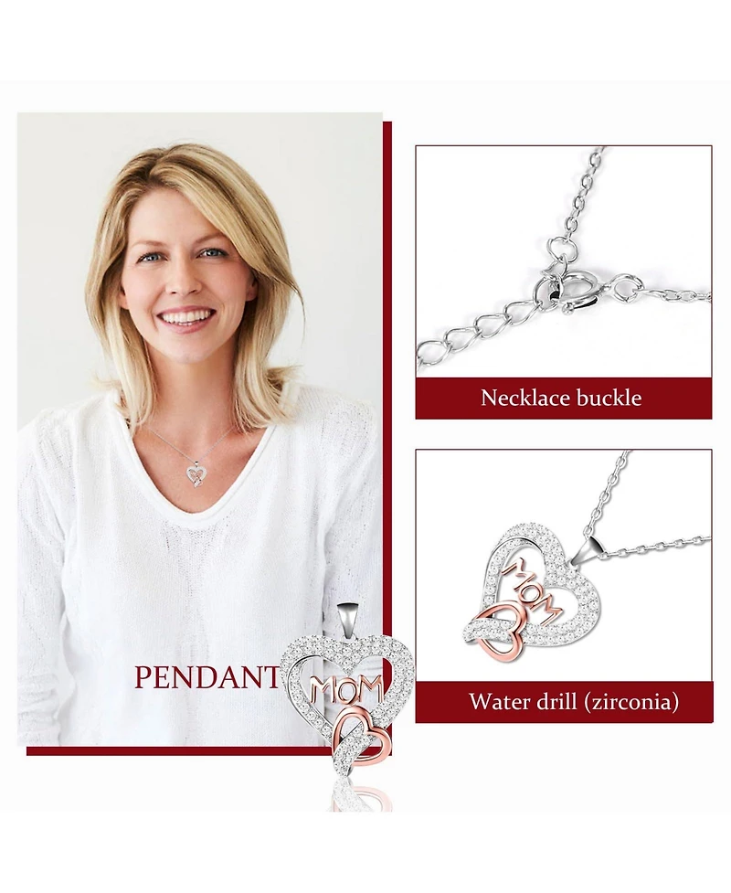 Gnuadz Preserved Gift With Sterling Necklace For Mom