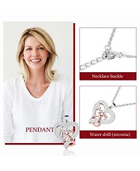 Gnuadz Preserved Gift With Sterling Necklace For Mom