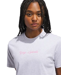 adidas Women's Sports Graphic Crewneck Cotton T-Shirt