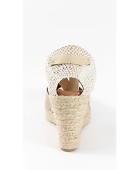 Menina Step Women's Jimena High-Lace Espadrille