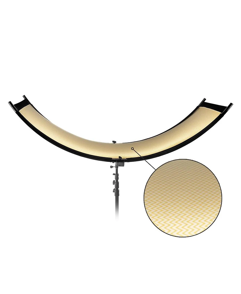Glow ArcLight Ii Curved Light Reflector Kit, a Portable Photography Reflector for Studio, Photo, Video, Portrait w/White Light Reflector