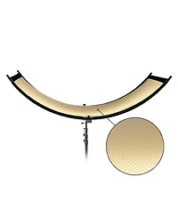 Glow ArcLight Ii Curved Light Reflector Kit, a Portable Photography Reflector for Studio, Photo, Video, Portrait w/White Light Reflector