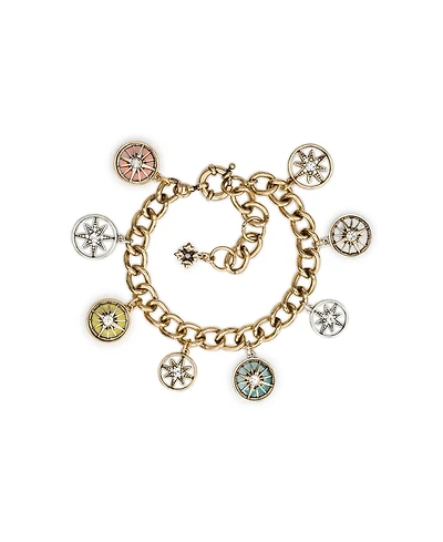 Patricia Nash Gold-Tone Plated Charm Bracelet
