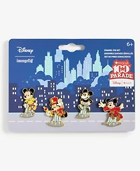 Loungefly Disney | Macy's 100th Thanksgiving Day Parade 2026 Mickey Mouse Balloon Pin, Set of 4, Macy's Exclusive