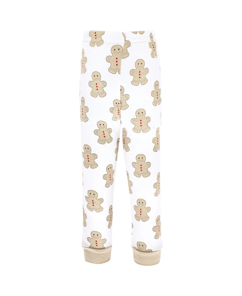 Hudson Baby Toddler Boys Cotton Pajama Set, Gingerbread