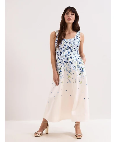 Phase Eight Women's Orla Floral Midi Dress
