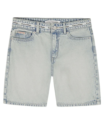 Calvin Klein Girls' 7-16 Denim Bermuda Shorts