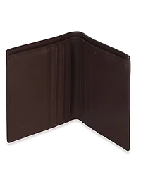 Pre-Owned Prada Brown Saffiano Sienna Bi-Fold Wallet