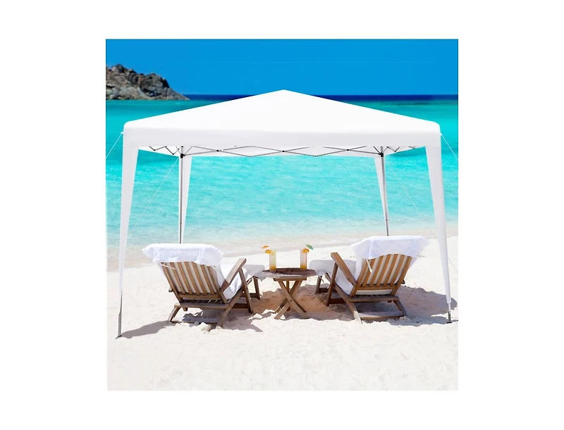 Boyel Living 10 x 10 Feet Outdoor Pop-up Patio Canopy for Beach and Camp