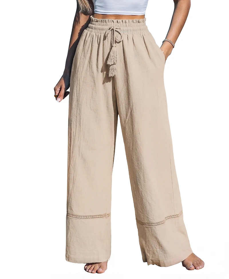 Cupshe Women's Tranquil Bay Pants