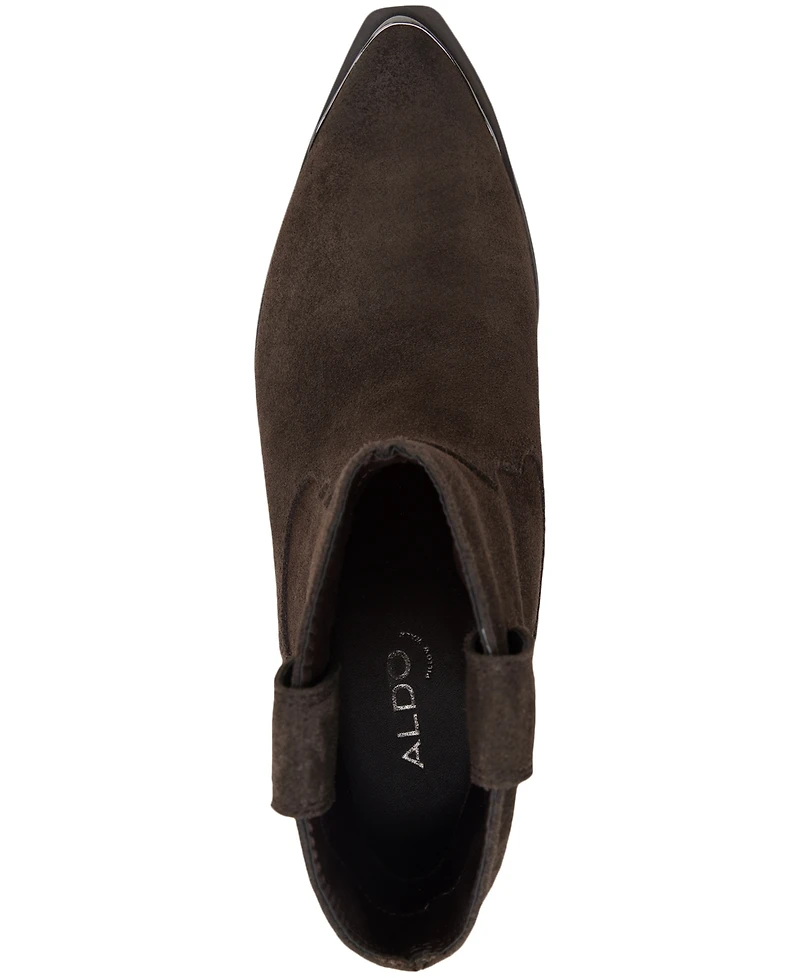 Aldo Women's Valley Western Block Heel Ankle Booties