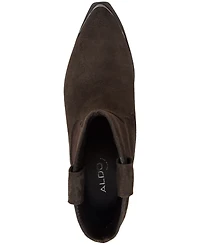 Aldo Women's Valley Western Block Heel Ankle Booties