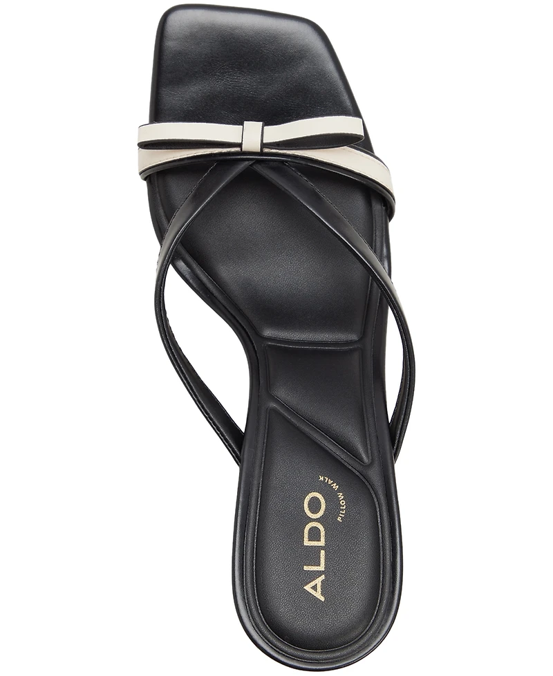 Aldo Women's Elanore Bow Stiletto Heel Dress Sandals