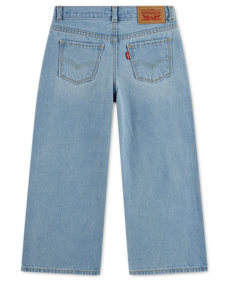 Levi's Girls' 7-16 Embroidered High Rise Baggy Jeans