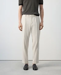 Mango Men's Boston Regular-Fit Suit Pants