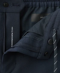 Mango Men's Stretch-Fabric Slim-Fit Pants