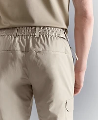 Mango Men's Slim Fit Comfort Stretch Cargo Pants