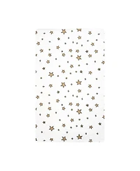Hudson Baby Infant Cotton Poly Flannel Burp Cloths Bundle 12-Pack, French Bulldog Stars, One Size