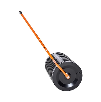 Sugift Compost Spreader 24 inche Wide Peat Moss Spreader with T Shaped Handle